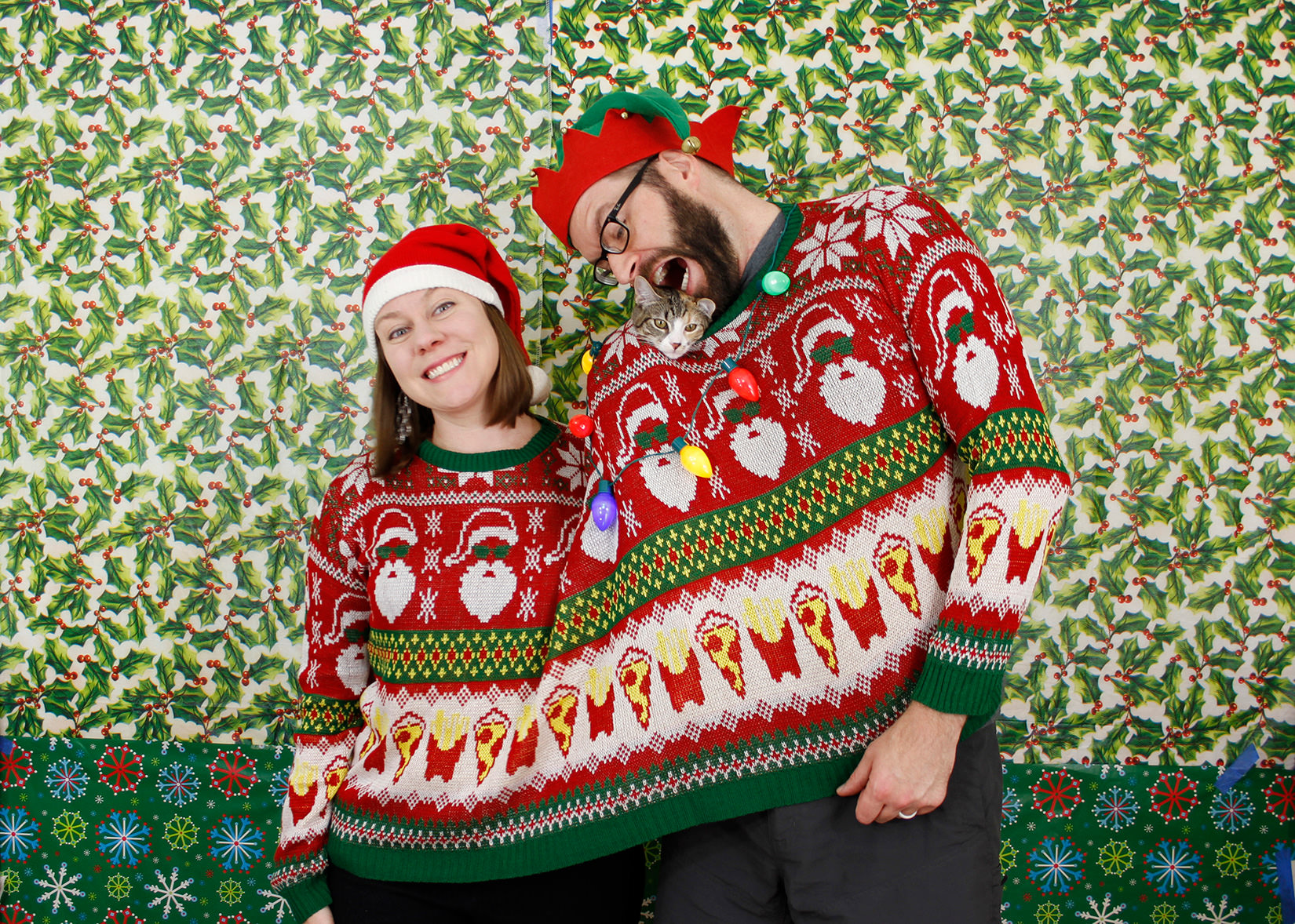 Reject Holiday Card Image.