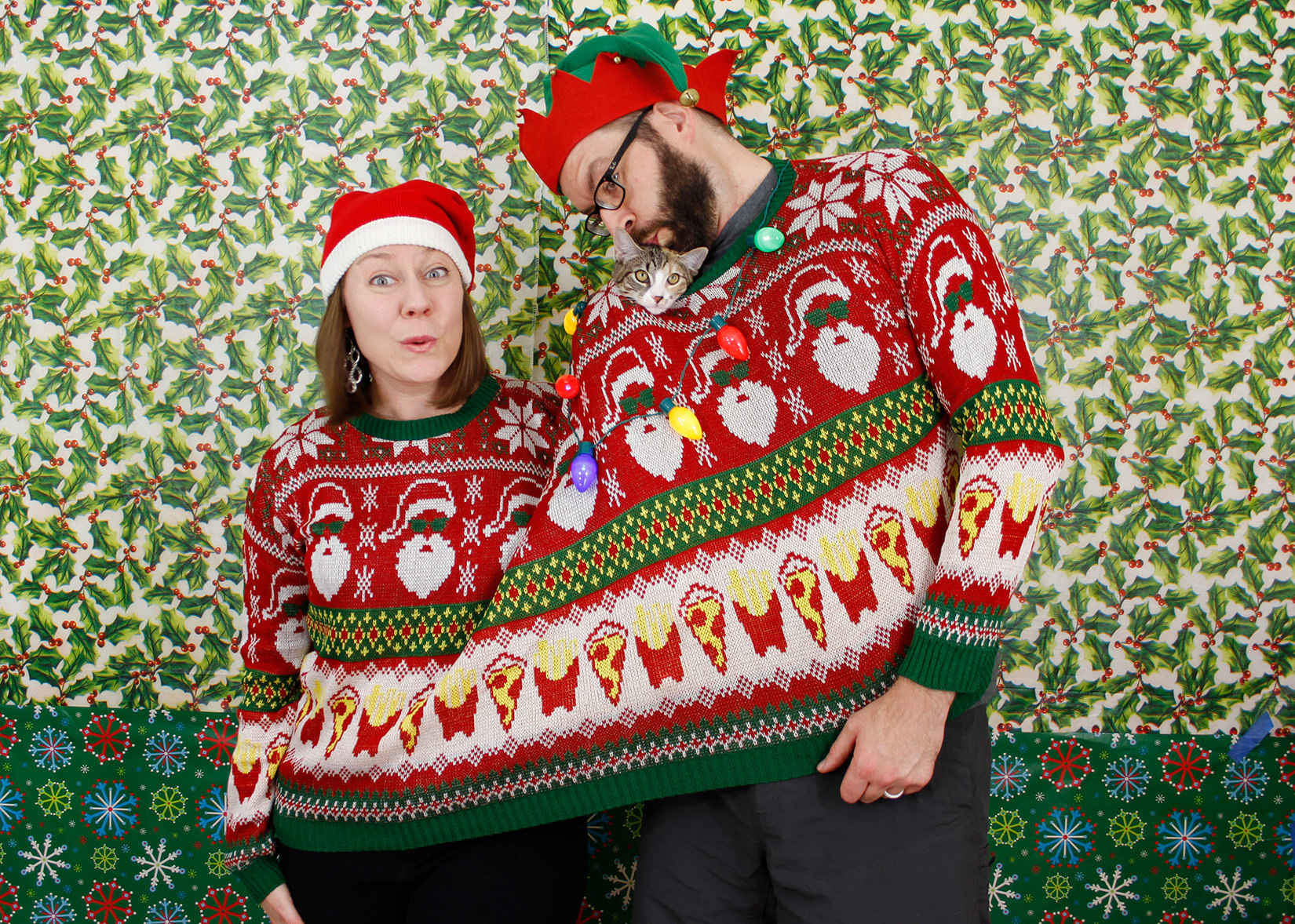 Reject Holiday Card Image.