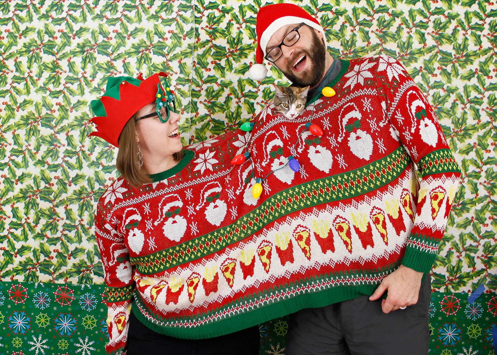 Reject Holiday Card Image.