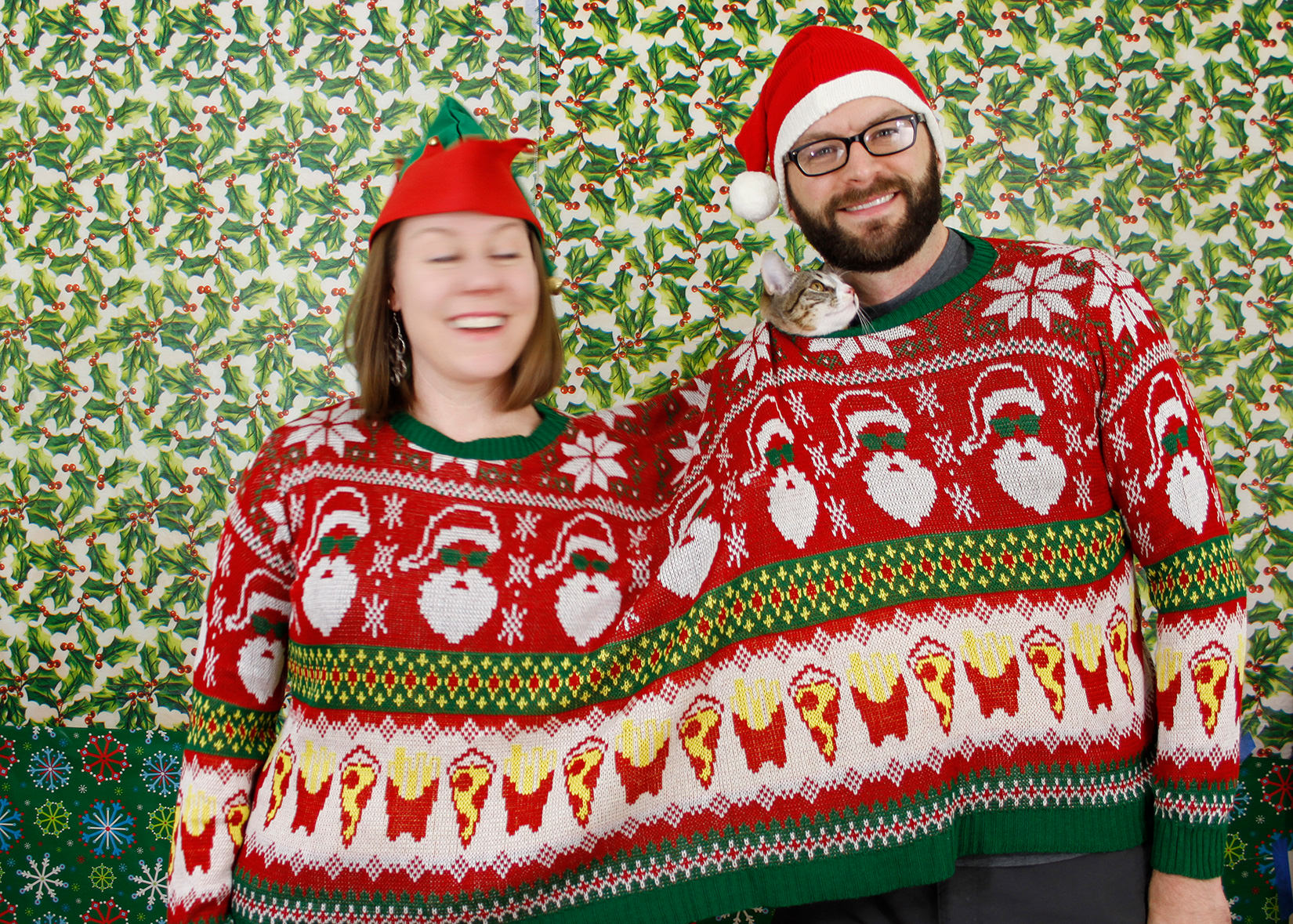 Reject Holiday Card Image.