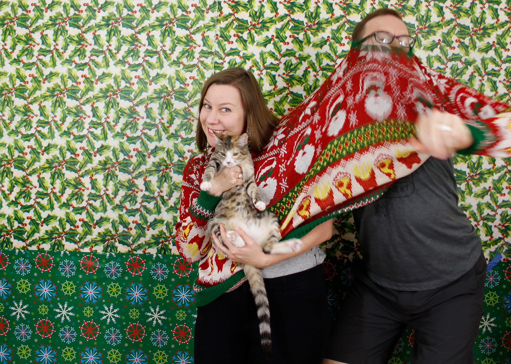 Reject Holiday Card Image.
