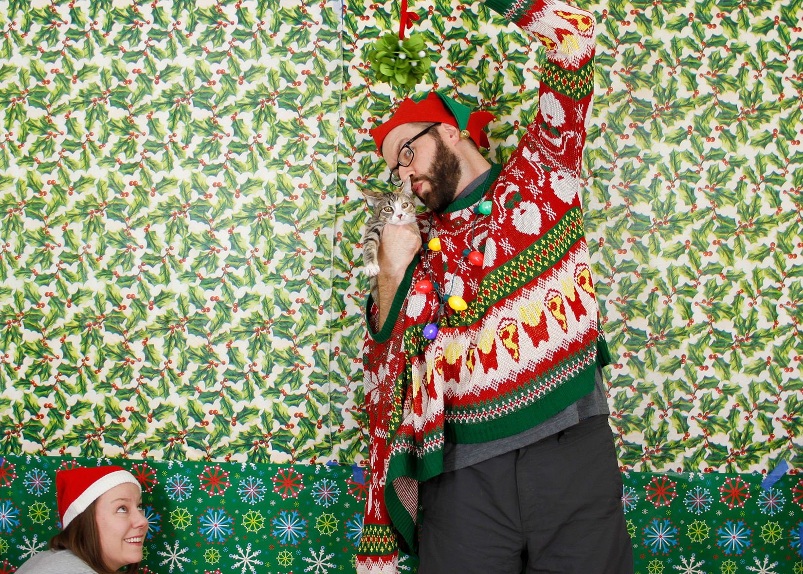 Reject Holiday Card Image.