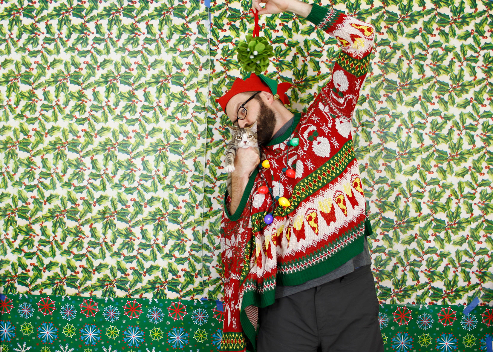 Reject Holiday Card Image.