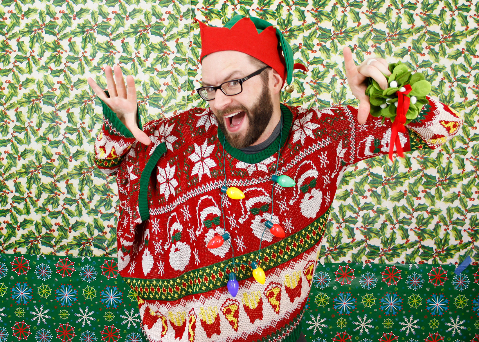 Reject Holiday Card Image.