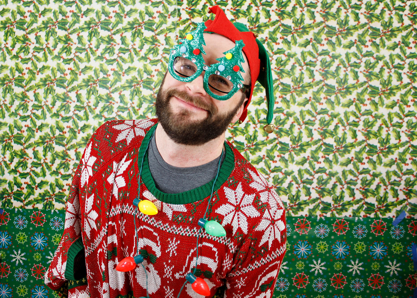 Reject Holiday Card Image.