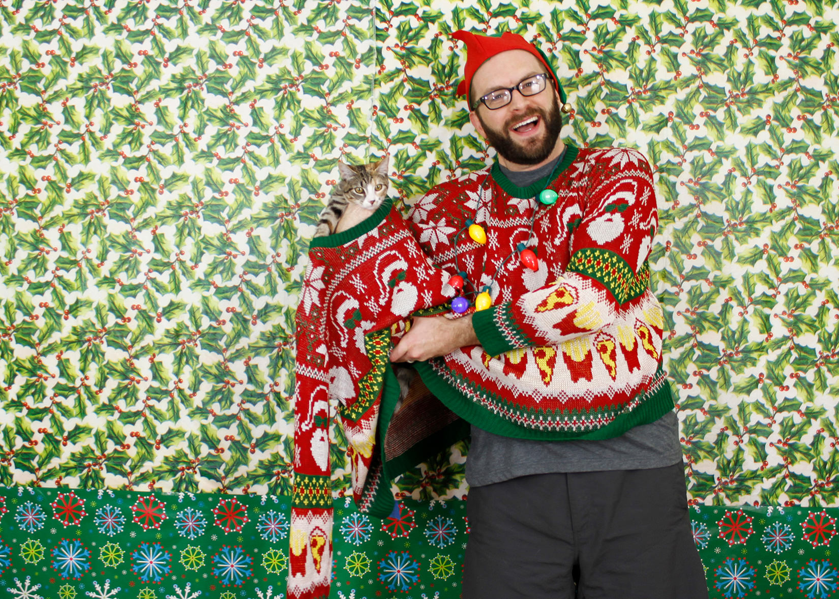 Reject Holiday Card Image.