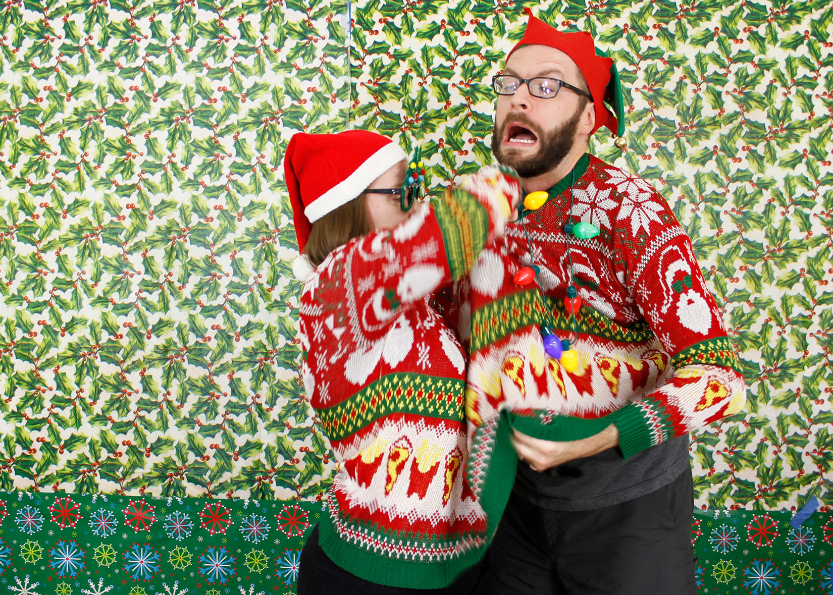 Reject Holiday Card Image.