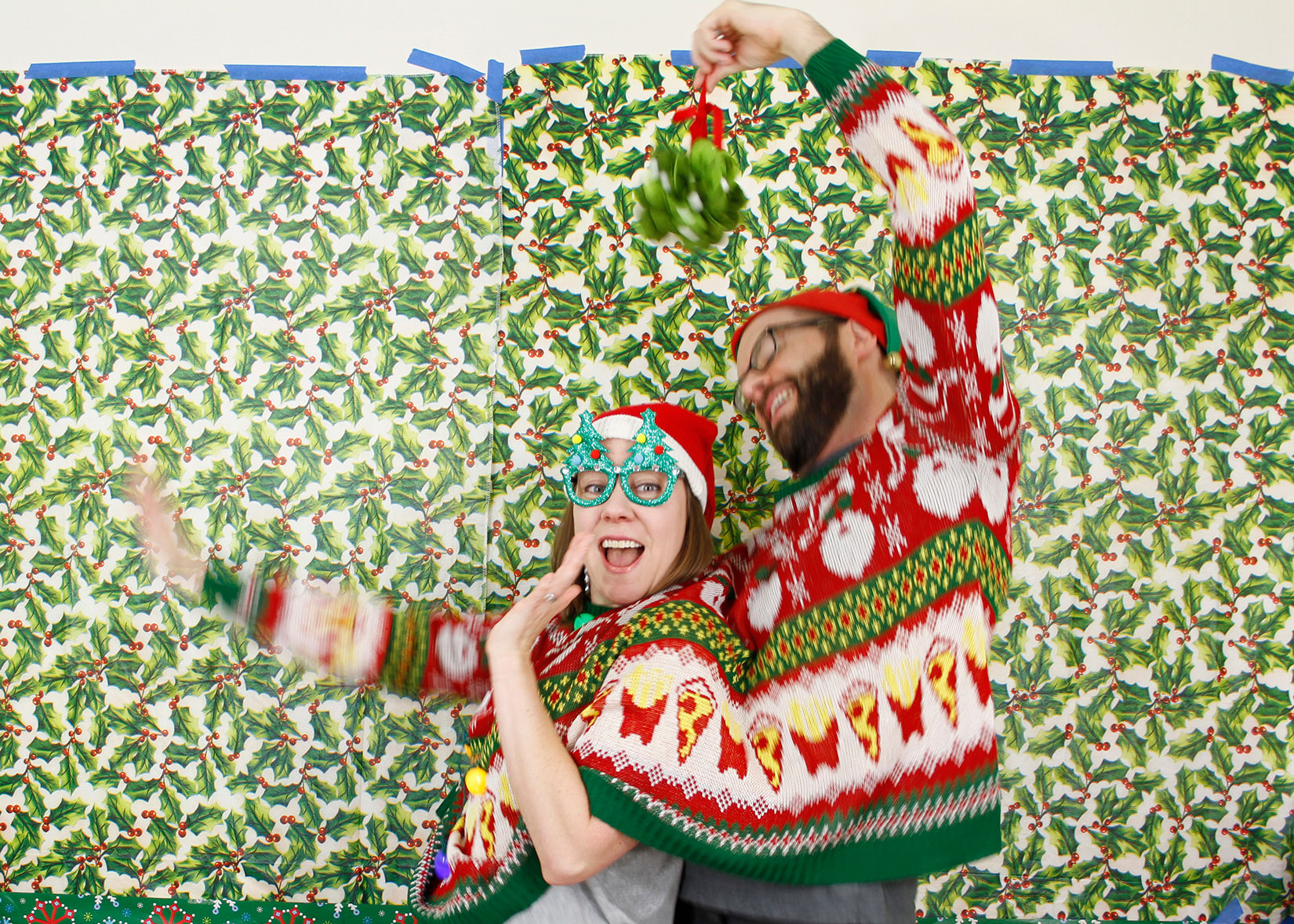 Reject Holiday Card Image.