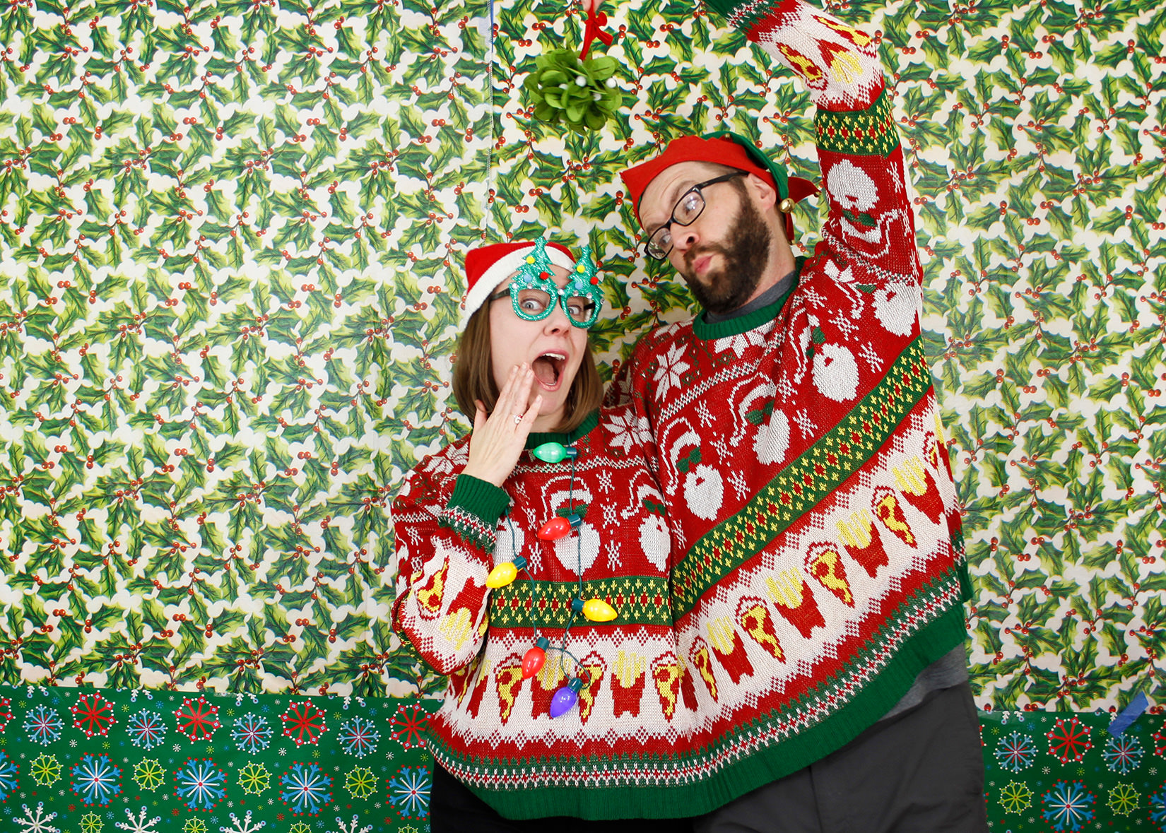 Reject Holiday Card Image.