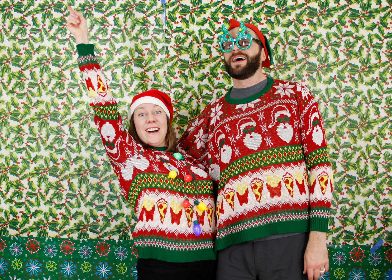 Reject Holiday Card Image.