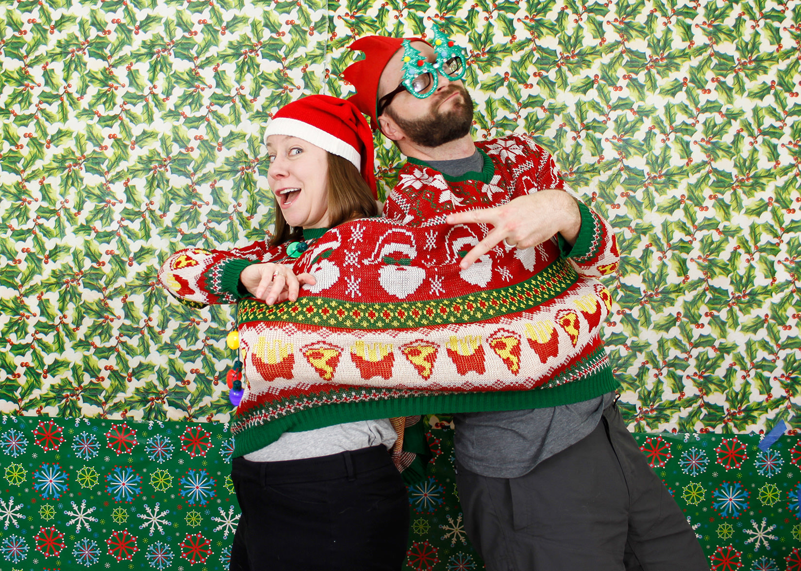 Reject Holiday Card Image.