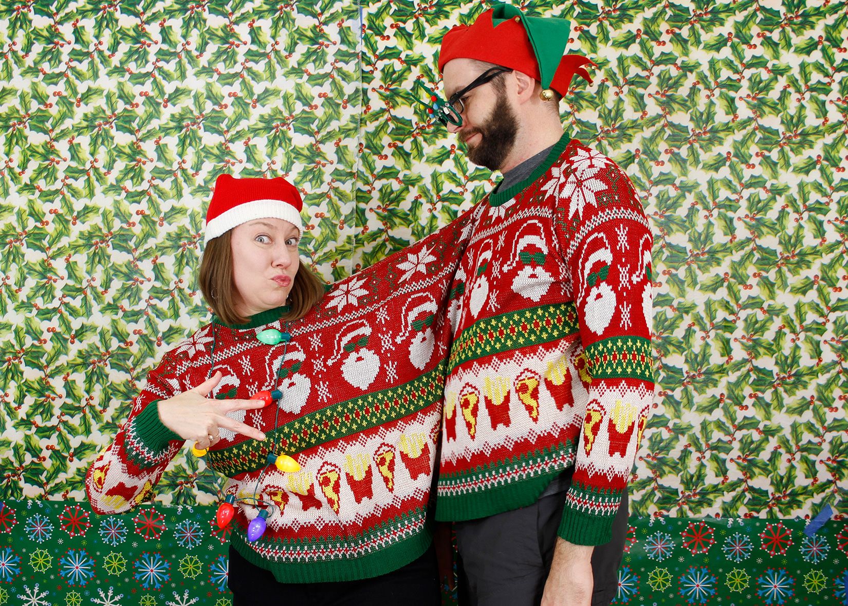 Reject Holiday Card Image.